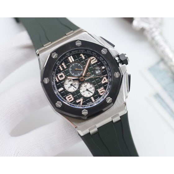 白壳650，金壳670
品牌：爱彼-AP
类型：男士腕表
壳套：顶级版316精钢L
表带：天