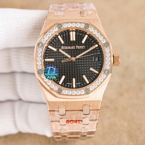 白1450 金1500（钻圈版本到货）
爱彼皇家橡树15510V2版——震撼上线：剔除机芯甲板多余