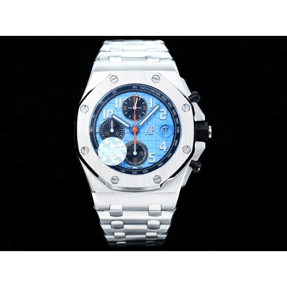 钢带同价 2400
HBF  FACTORY 爱彼 皇家橡树离岸型系列26238:封顶之作 杜绝一