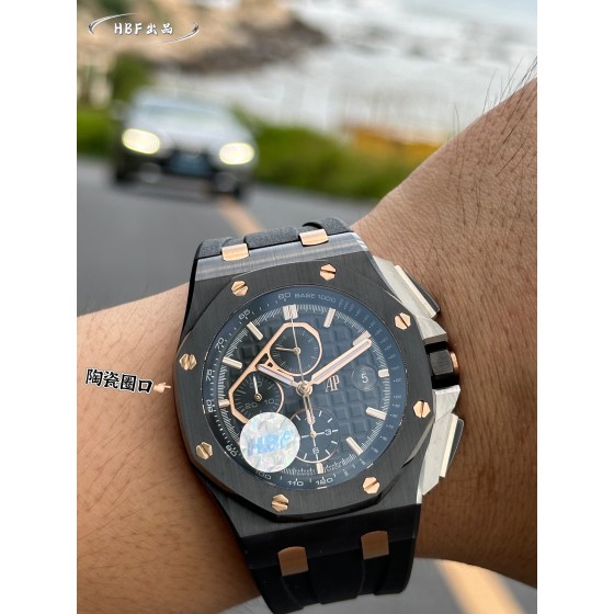 『HBF出品』全陶瓷壳！爱彼皇家橡树离岸型26402 系列44MM 腕表 秒杀市面上所有版本“封顶之