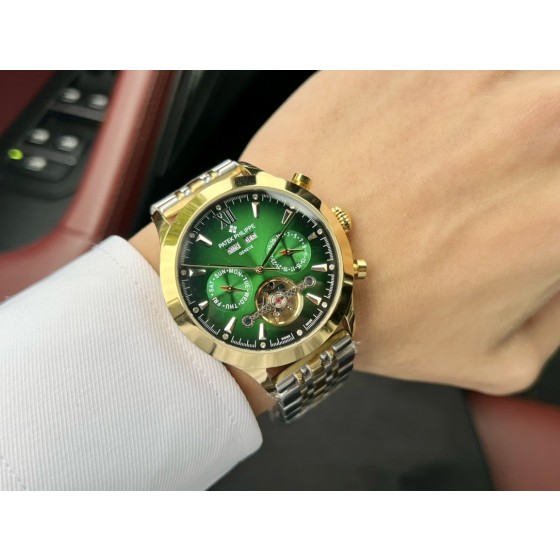 同价550。百达翡丽- PatekPhilippe精品男士腕表全新多功能设计，技艺精湛，独具匠心，尊