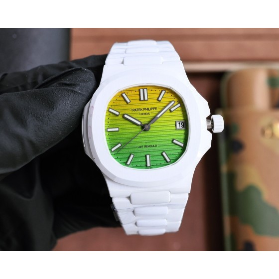 『AET 全陶瓷 9015机 Tiffany 5711鹦鹉螺』          【 PATEK P