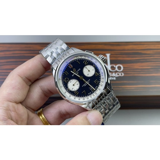 BLS！百年灵多功能计时！搭配7750机芯！