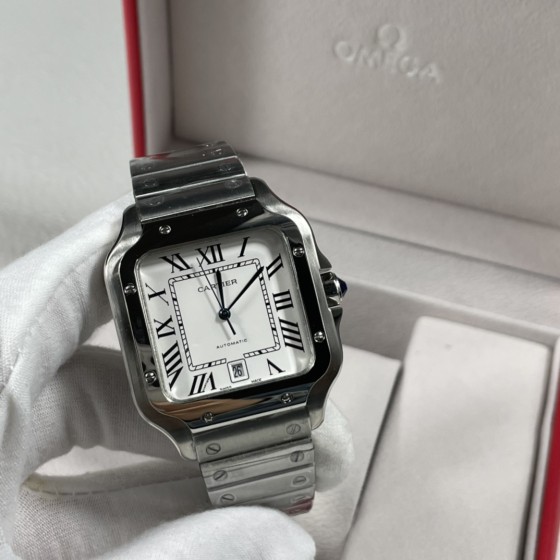 330 卡地亚山度士 男款机械表！