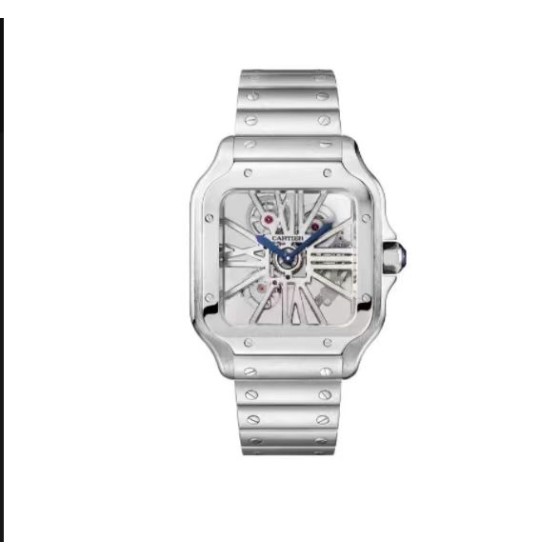 卡地亚（Cartier） 山度士系列
现货供应，330银色