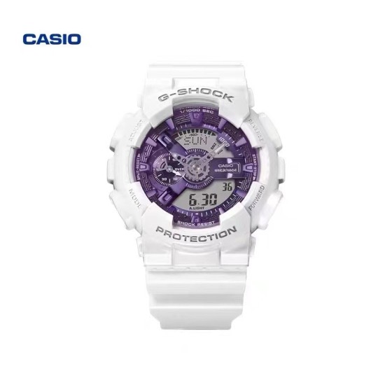 炫彩璀璨联名限量款
型号：GA~110
功能：秒表（精确到1/1000秒）世界时间，倒计时，闹铃