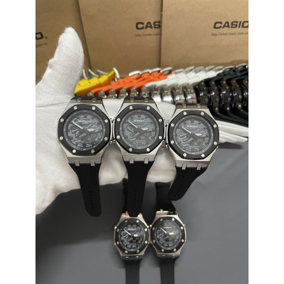 宇舶AP农家橡树八角形限量
型号：GM-2100AP
功能：太阳能、秒表（精确到1/1000秒）