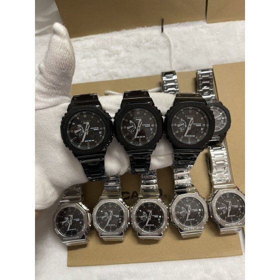 新款钢铁之心八王子钢带系列
型号GM-B2100
功能：太阳能，秒表（精确到1/1000秒）世界