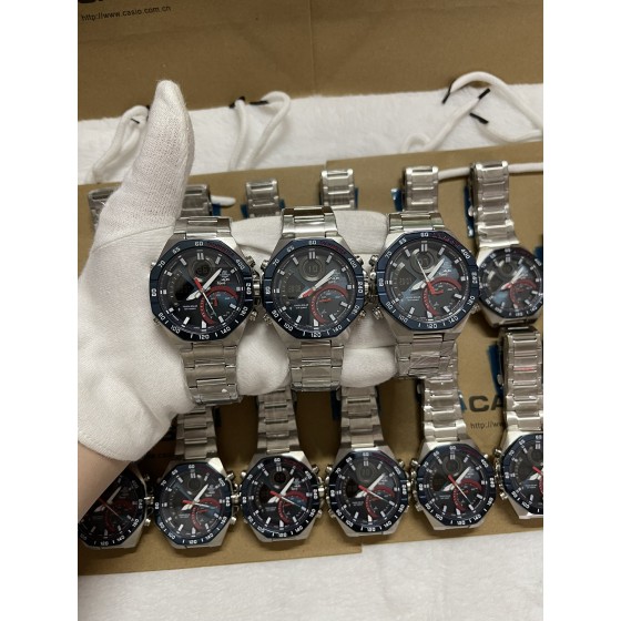 新款海神钢铁之心系列限量款
型号：ECB~958
功能：秒表（精确到1/1000秒）世界时间，倒