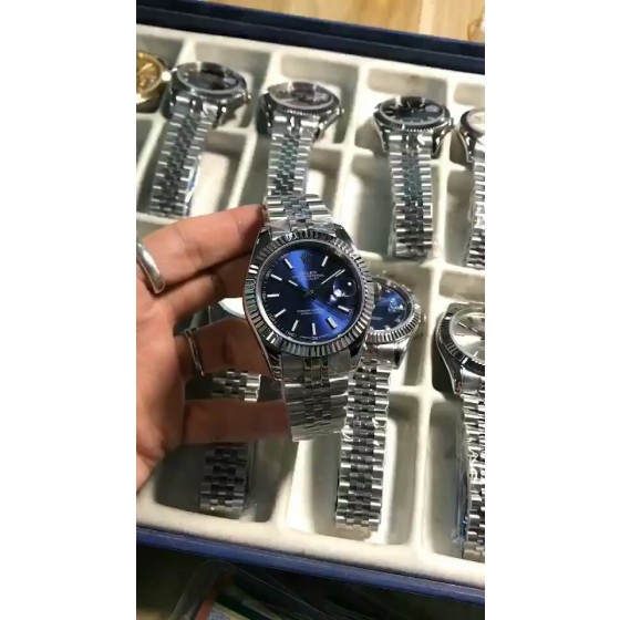 QC劳力士原版开模西铁城自动机械机芯日志型系列 机芯长达10年寿命 尺寸直径专柜一样41mm厚度12