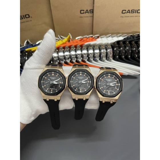 宇舶AP农家橡树八角形限量
型号：GM-2100AP
功能：太阳能、秒表（精确到1/1000秒）