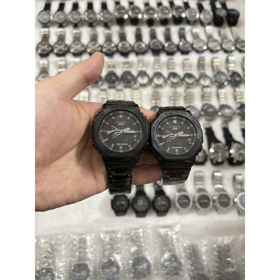 新款钢铁之心八王子钢带系列
型号GM-B2100
功能：太阳能，秒表（精确到1/1000秒）世界