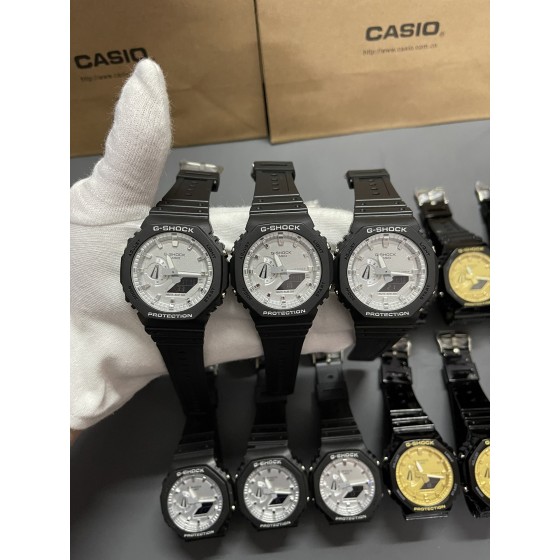 冰川金银八王子系列限量款
型号：GA~2100
功能：太阳能、秒表（精确到1/1000秒）世界时