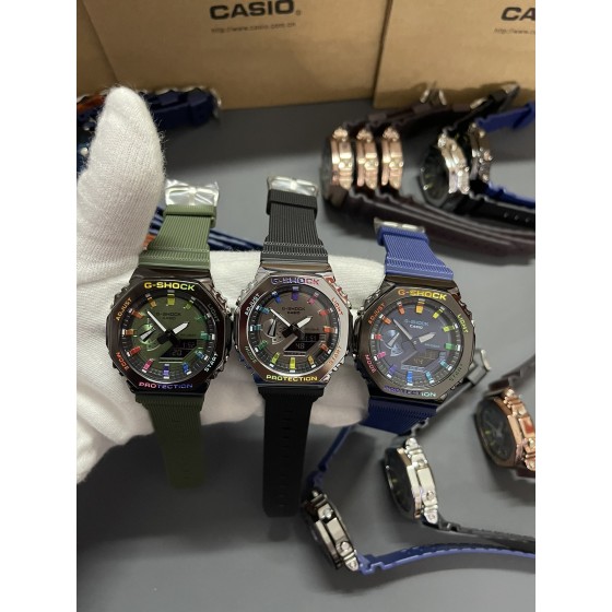 农家橡树八角形限量
型号：GM-2100
功能：太阳能、秒表（精确到1/1000秒）世界时间，倒