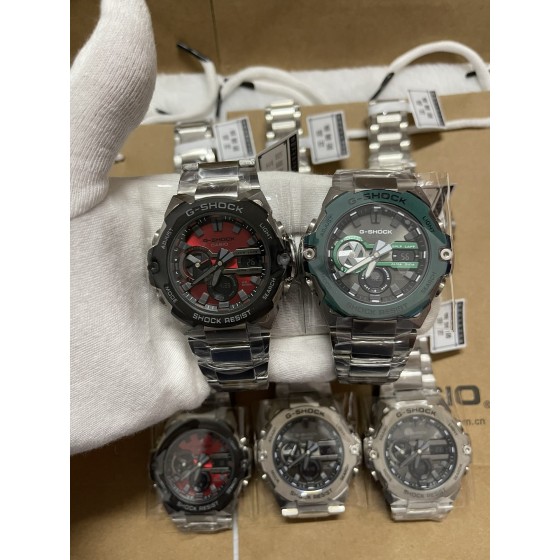 新款限量款海神钢铁之心
型号：GST-B400
功能：秒表（精确到1/1000秒）世界时间，倒计