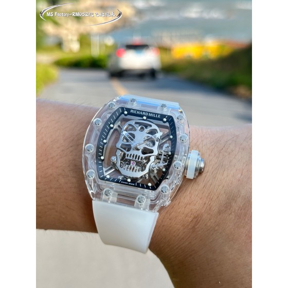 MS-Factory，理查德米勒-鬼王
理查RM052陀飞轮腕表  根据百万级正品理查德米勒为基础
