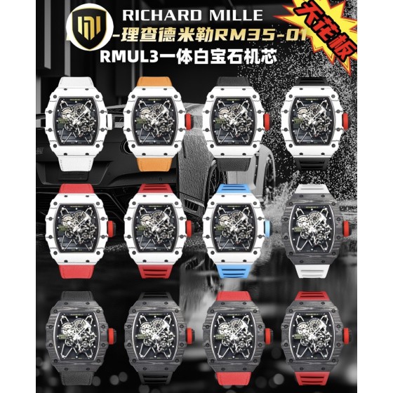 新厂-NEW Factory』地表最强的理查德米勒RM 35-01 RAFAEL NADAL碳纤维腕