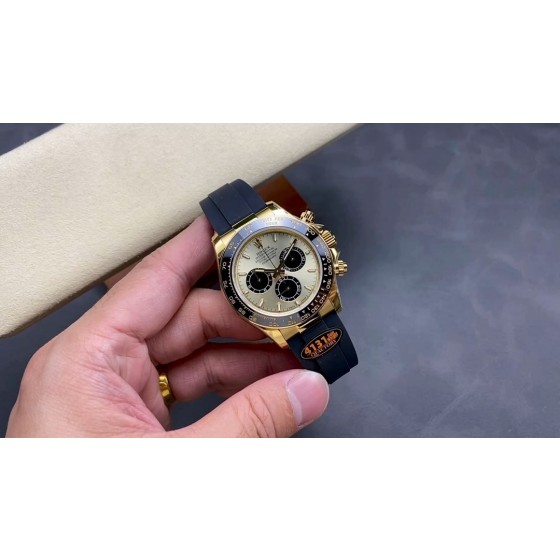 QF 配重版 劳力士Rolex新款迪 最新4131.v6 迪通拿胶带 加重版本 克数重141g 市场