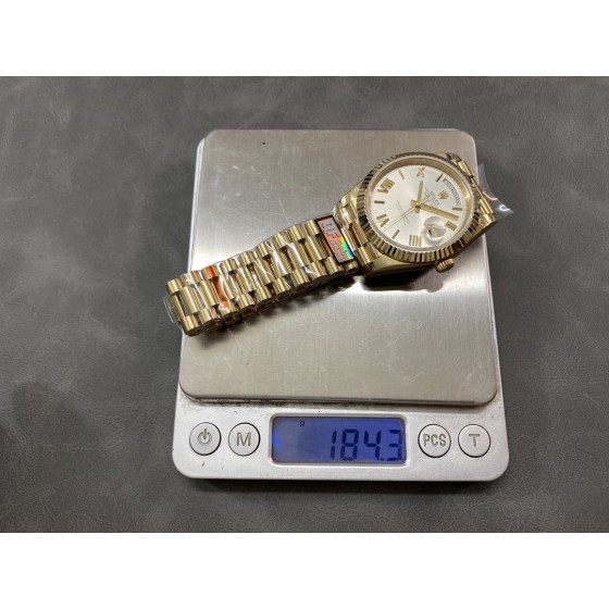 QF 配重版 劳力士 星期日志双历型 2836机芯 40mm 184G