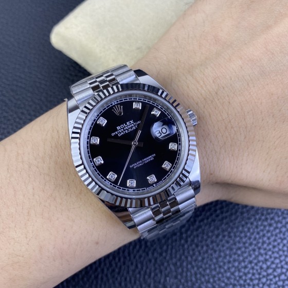 Clean厂 C厂 劳力士日志型系列41mm
1:搭载一比一超级3235一体机芯 动力72小时  