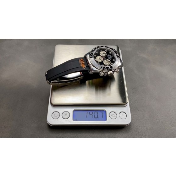 QF 配重版 劳力士Rolex新款迪 最新4131.v6 迪通拿胶带 加重版本 克数重141g 市场