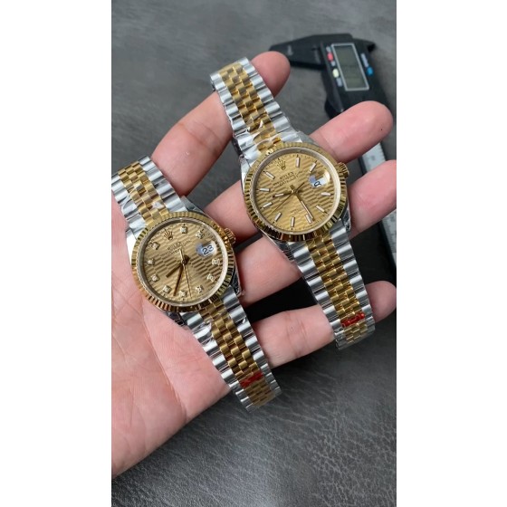 VS新款36间黄金日志 3235机芯 侧面不露白

VS3225机芯，唯一72动能储存版本。而且