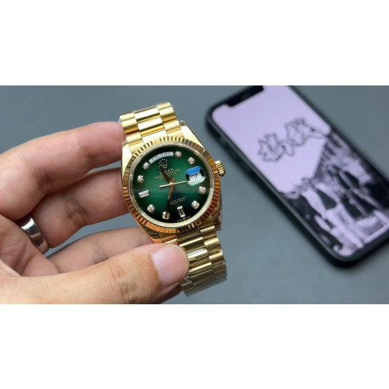 EW 烟熏绿DD36mm 发货实拍