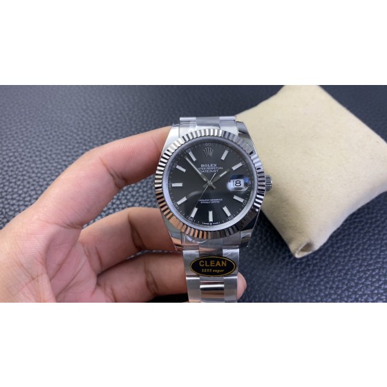 clean厂/C厂 新品劳力士日志型系列m126334-0014 灰盘
1:搭载一比一超级3235