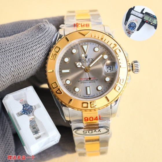 白壳 1150 金壳 1200
下单即送劳力士专用收纳盒
yyDS工厂升级37mm游艇名仕系列 