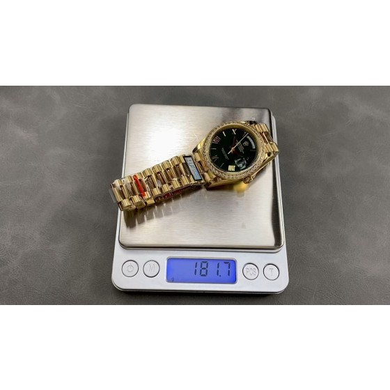 QF 配重版 劳力士 星期日志双历型 2836机芯 40mm 184G