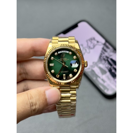 EW 烟熏绿DD36mm 发货实拍