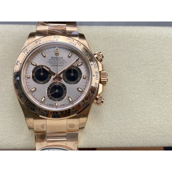 Clean厂 C厂 劳力士玫瑰金迪通拿4130机芯904钢40mm