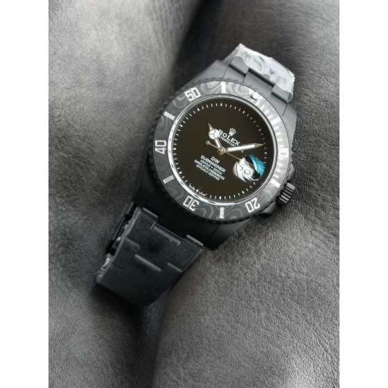 VS定制新款：定制款陶瓷橙圈口SUB水鬼 ROLEX劳力士 DIW Submariner渐变橙面 1