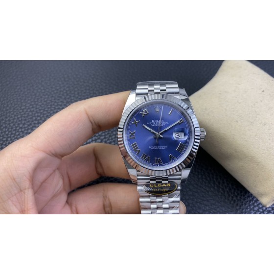 clean厂/C厂 新品劳力士日志型系列m126334-0026 罗马蓝盘
1:搭载一比一超级32