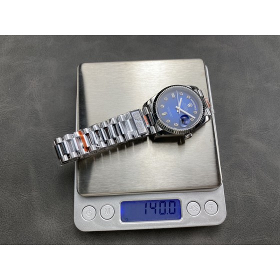 QF 配重 劳力士 星期日志 双历36mm
重量158g装2836机芯
重量140g装3255机