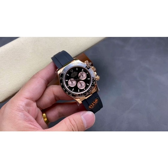 QF 配重版 劳力士Rolex新款迪 最新4131.v6 迪通拿胶带 加重版本 克数重141g 市场