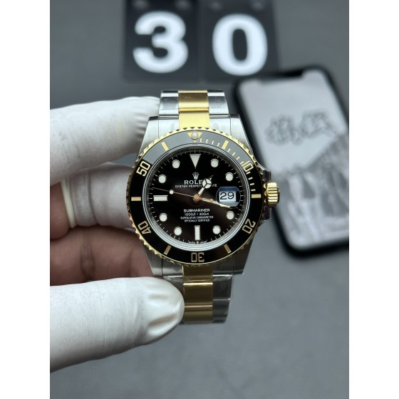 VS 间金黑水鬼41mm 发货实拍！