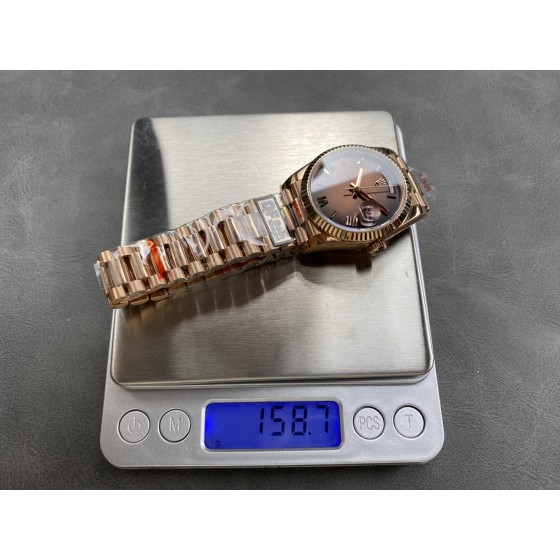 QF 配重 劳力士 星期日志 双历36mm
重量158g装2836机芯
重量140g装3255机