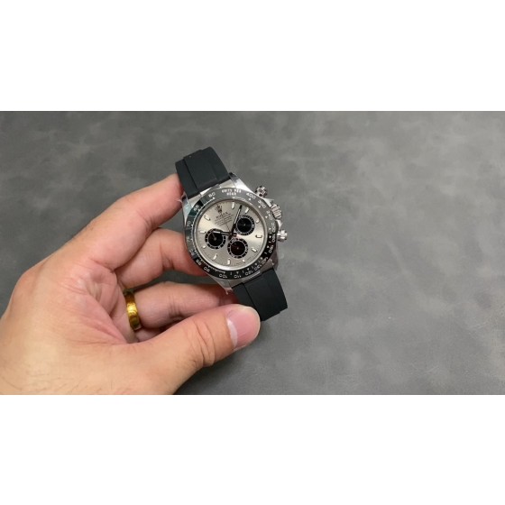 QF 配重版 劳力士Rolex 最新4130 迪通拿胶带 加重版本 克数重141g 市场独家特殊钢质