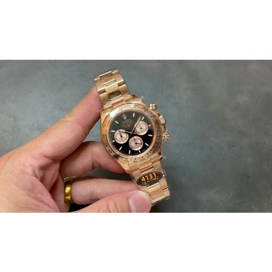 QF 配重版 劳力士 新款迪 迪通拿4131机芯 904精钢182G