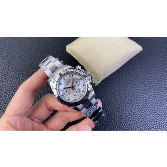 Clean厂 C莫桑钻真云母表盘迪通拿4130机芯