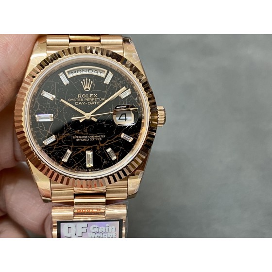 QF 配重版 劳力士 星期日志双历型 2836机芯 40mm 184G