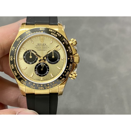 QF 精钢版 劳力士 新款迪 迪通拿4131机芯40mm904精钢