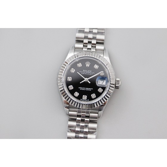 TWS新品 28Mm日志女装腕表，表壳尺寸28Mm 采用18k白金 ，搭配蓝宝石镜面 ，搭配NH05