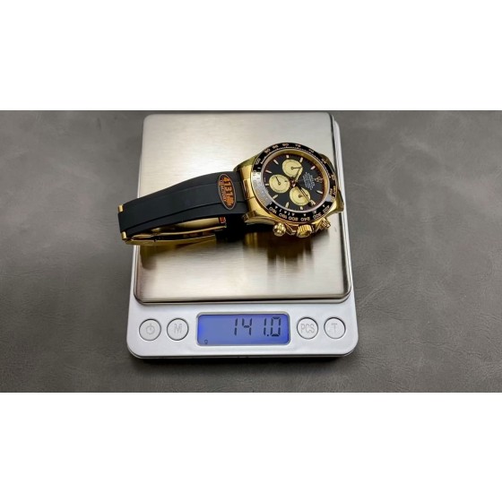 QF 配重版 劳力士Rolex新款迪 最新4131.v6 迪通拿胶带 加重版本 克数重141g 市场