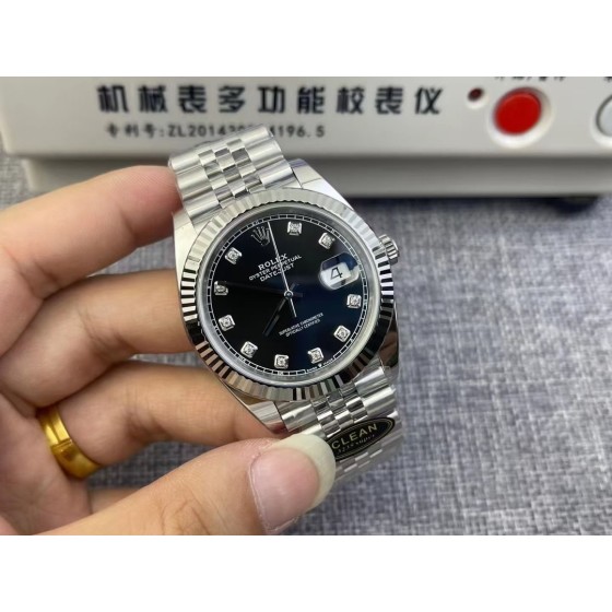 Clean厂！劳力士日志41mm ！钻钉标配莫桑钻！3235机芯！