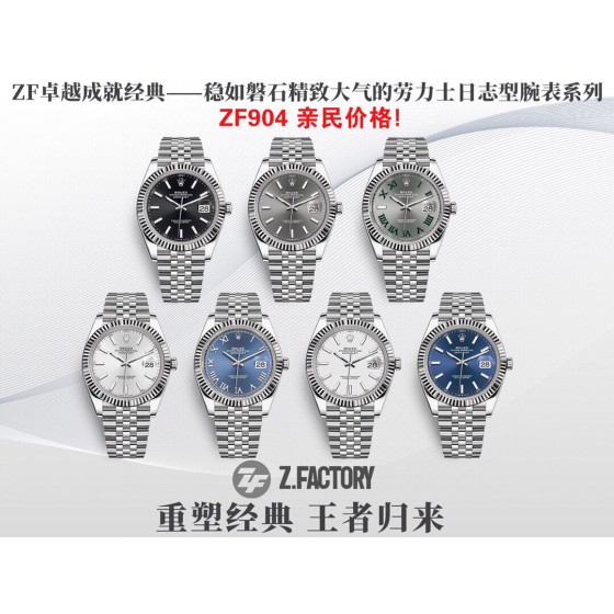 【ZF Factory2023匠心力作】市场最高版本 劳力士Rolex最美日志 126334 ROL