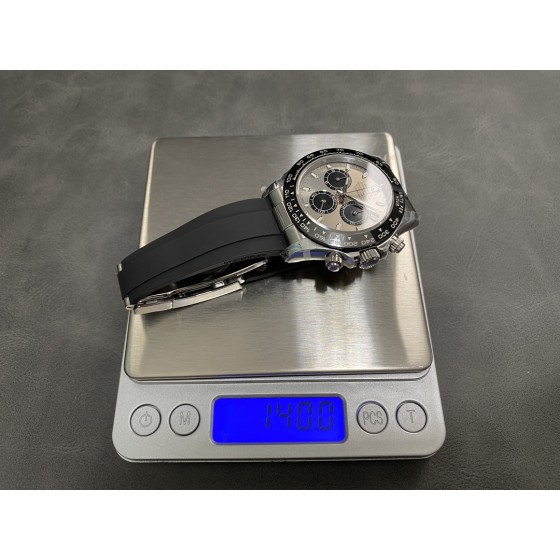 QF 配重版 劳力士Rolex 最新4130 迪通拿胶带 加重版本 克数重141g 市场独家特殊钢质