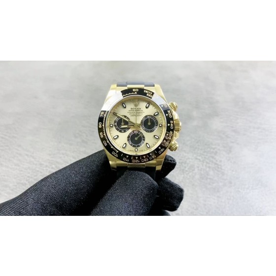 （严选）劳力士迪通拿系列，余文乐！搭载丹东厂的4130机芯，40mm直径，12.2厚度！C厂v3版出