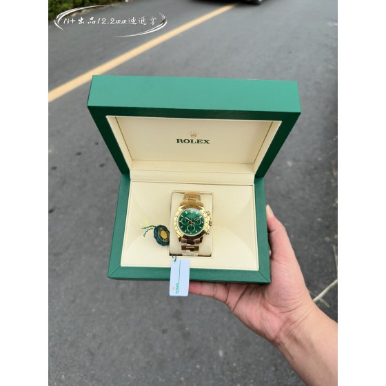 N+版本 劳力士迪通拿最新版厚度12.2mm到货 C厂开模一比一完美复刻！！！
迪通拿尺寸:40m
